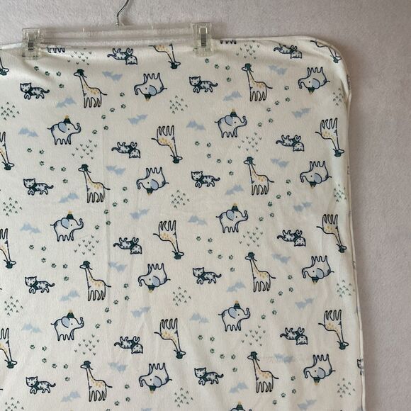 Kyle & Deena Baby‎ Blanket Animals Elephant Giraffe Soft Plush Front Sherpa Back - Picture 3 of 16